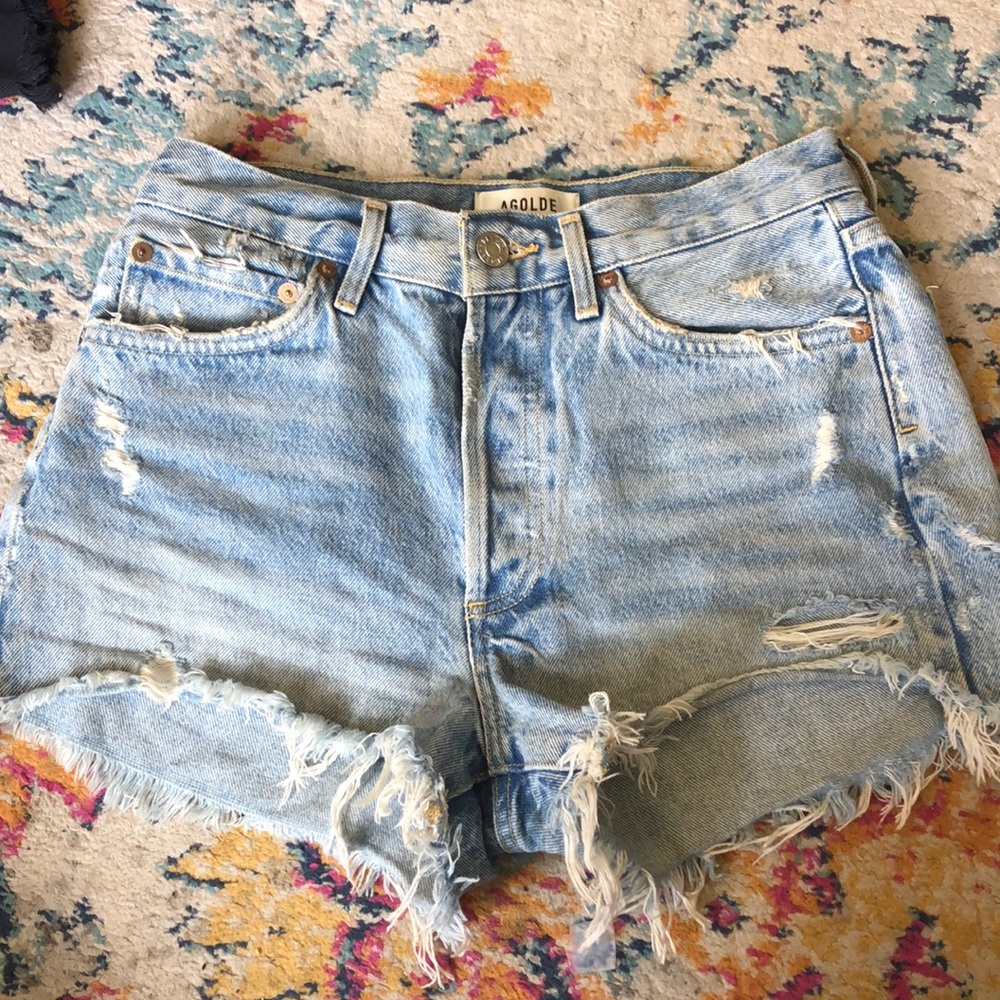 Agolde jean shorts